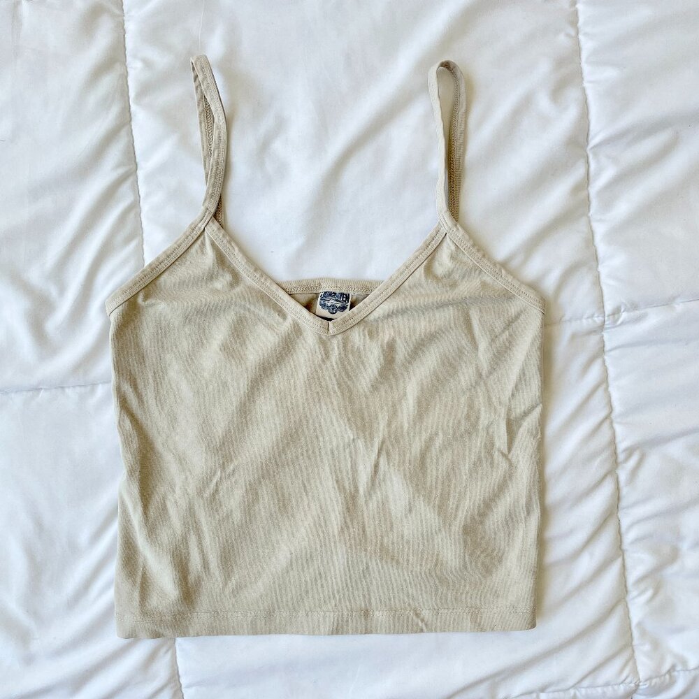 Jungmaven Spaghetti Tank in Canvas Small